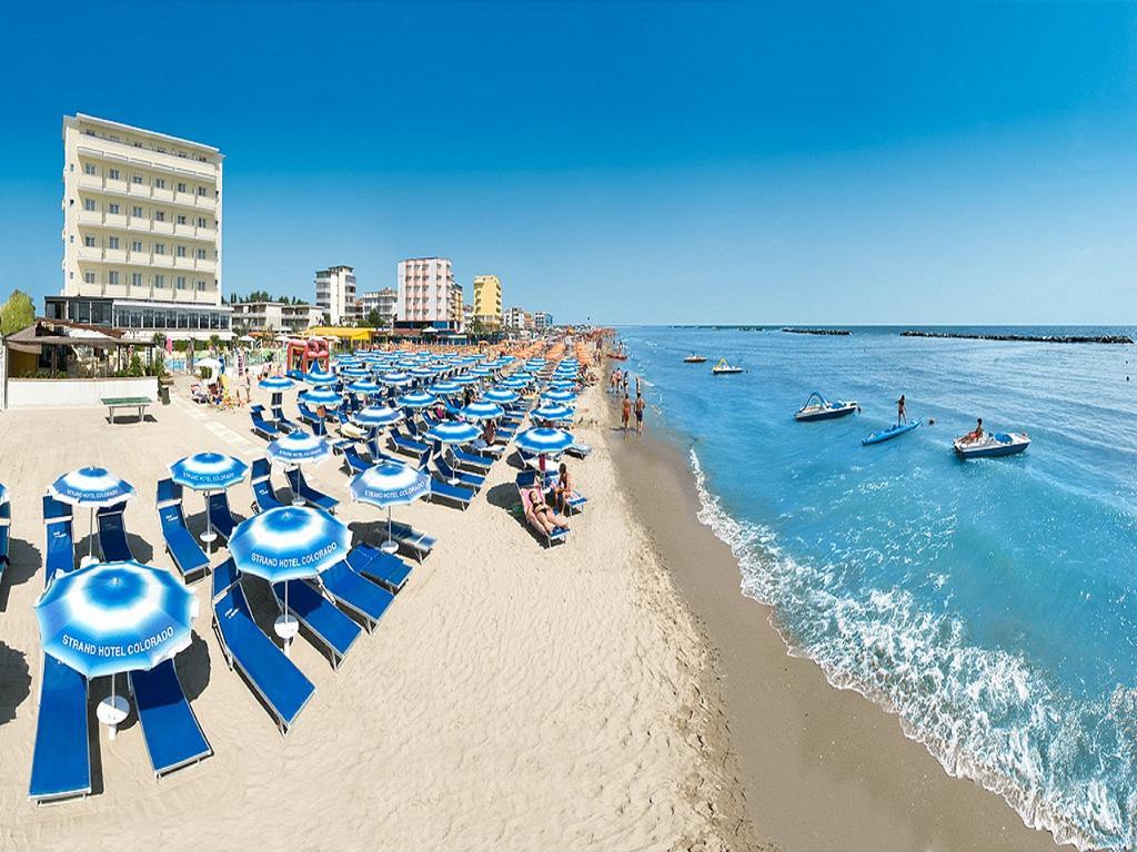 Strand Hotel Colorado Lido Di Savio Eksteriør bilde